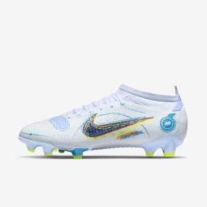 Dámské Kopačky Nike Mercurial Vapor 14 Pro FG Firm-Ground Šedé Světle Blankyt Blankyt | NK971FOT