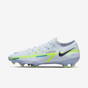 Dámské Kopačky Nike Phantom GT2 Pro FG Firm-Ground Šedé Světle Blankyt | NK768FQP