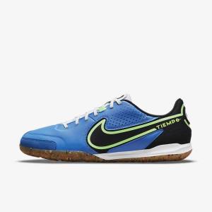 Dámské Kopačky Nike Tiempo Legend 9 Academy IC Indoor-Court Světle Blankyt Světle Zelene Hnědé Černé | NK503WIS