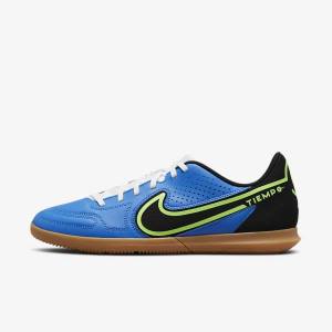 Dámské Kopačky Nike Tiempo Legend 9 Club IC Indoor-Court Světle Blankyt Světle Zelene Hnědé Černé | NK597WOZ