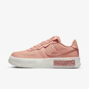 Dámské Tenisky Nike Air Force 1 Fontanka Bílé Červené Růžové Světle | NK302LRE