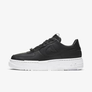 Dámské Tenisky Nike Air Force 1 Pixel Černé Bílé Černé | NK340IKV