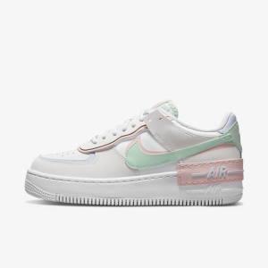 Dámské Tenisky Nike Air Force 1 Shadow Bílé Mátově Zelená Šedé | NK650JQM