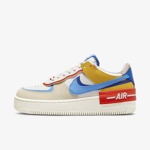 Dámské Tenisky Nike Air Force 1 Shadow Královská Modrá Oranžové Blankyt | NK087BEM