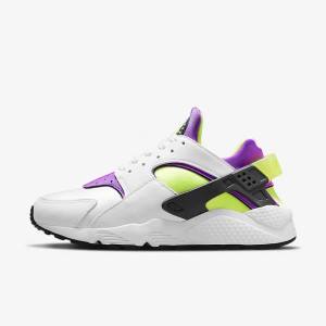 Dámské Tenisky Nike Air Huarache Bílé Černé Žluté | NK926CTR