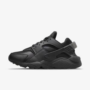 Dámské Tenisky Nike Air Huarache Černé Tmavě Šedé | NK953IWH