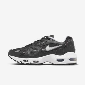 Dámské Tenisky Nike Air Max 96 2 Černé Metal Stříbrné Bílé | NK164UYR