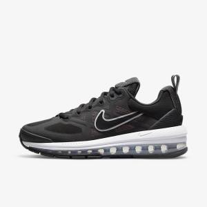 Dámské Tenisky Nike Air Max Genome Černé Tmavě Šedé Bílé Černé | NK543MUZ