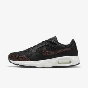 Dámské Tenisky Nike Air Max SC Černé Metal Zlaté Hnědé | NK189REV