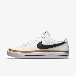 Dámské Tenisky Nike Court Legacy Next Nature Bílé Oranžové Černé | NK851FRE