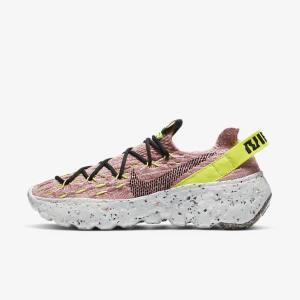 Dámské Tenisky Nike Space Hippie 04 Citrón Světle Růžové Černé | NK145RHO