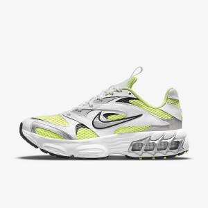 Dámské Tenisky Nike Zoom Air Fire Bílé Světle Citrón Černé Metal Stříbrné | NK427CGY