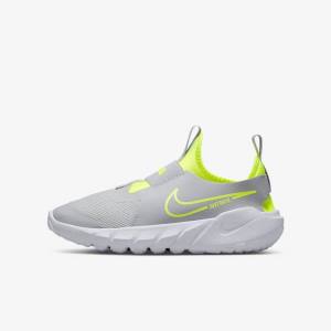 Dětské Běžecké Boty Nike Flex Runner 2 Older Silniční Šedé Blankyt | NK362URZ