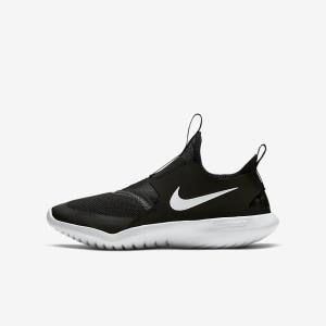 Dětské Běžecké Boty Nike Flex Runner Older Černé Bílé | NK861VGN