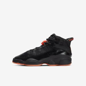 Dětské Jordan Boty Nike Jordan 6 Rings Older Černé | NK327OWA