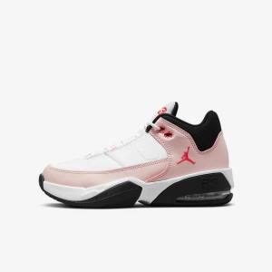 Dětské Jordan Boty Nike Jordan Max Aura 3 Older Bílé Černé | NK015TBM