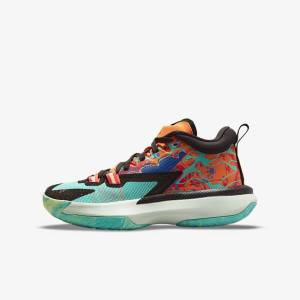 Dětské Jordan Boty Nike Zion 1 Older Fialové Černé | NK564LHU