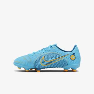 Dětské Kopačky Nike Jr. Mercurial Vapor 14 Academy MG Older Multi-Ground Blankyt Oranžové | NK263VHM