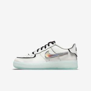 Dětské Tenisky Nike Air Force 1-1 Older Bílé Černé Červené Viacfarebný | NK684PTQ