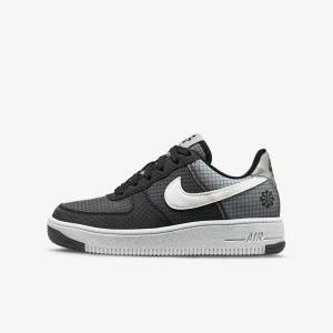 Dětské Tenisky Nike Air Force 1 Crater Older Černé Bílé | NK532NIW