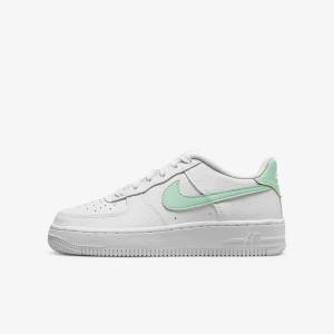 Dětské Tenisky Nike Air Force 1 Older Bílé Mátově Zelená | NK901XJF