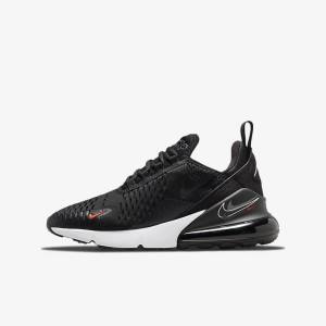 Dětské Tenisky Nike Air Max 270 Older Černé Šedé | NK694OAW