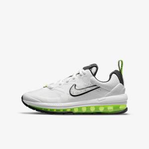 Dětské Tenisky Nike Air Max Genome Older Bílé Platina Černé | NK287AFR