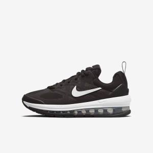 Dětské Tenisky Nike Air Max Genome Older Černé Tmavě Šedé Bílé | NK463LQO