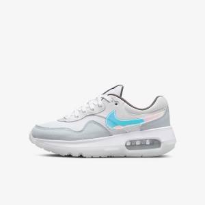 Dětské Tenisky Nike Air Max Motif Older Bílé Blankyt Šedé | NK738HUG