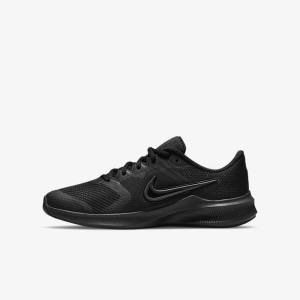 Dětské Tenisky Nike Downshifter 11 Older Silniční Černé Tmavě Šedé | NK618SGH