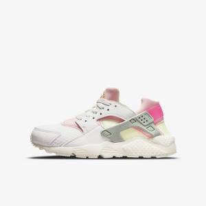 Dětské Tenisky Nike Huarache Run Older Bílé | NK182LUT