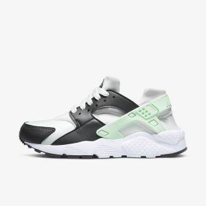 Dětské Tenisky Nike Huarache Run Older Bílé Mátově Zelená | NK532LBC