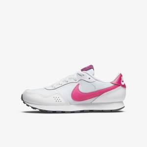 Dětské Tenisky Nike MD Valiant Older Platina Tmavě Šedé Růžové | NK691LPM