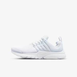 Dětské Tenisky Nike Presto Older Bílé Platina Bílé | NK173FVC