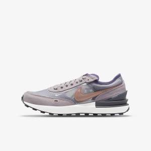 Dětské Tenisky Nike Waffle One Older Bílé Šedé Metal Červené Hnědé | NK015WJC