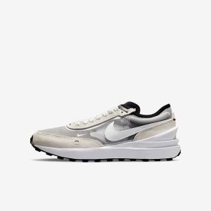 Dětské Tenisky Nike Waffle One Older Bílé Černé Oranžové | NK604SUE