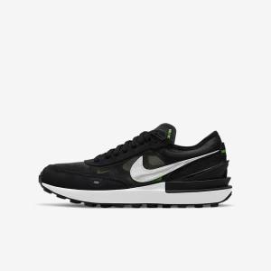 Dětské Tenisky Nike Waffle One Older Tmavě Šedé Černé Zelene | NK874UNY