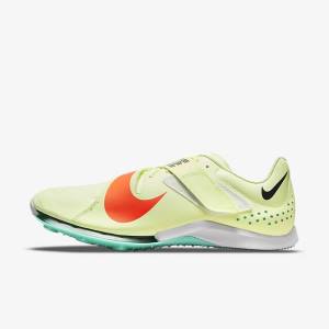 Pánské Běžecké Boty Nike Air Zoom LJ Elite Athletics Jumping Spikes Tyrkysové Oranžové | NK952TJQ