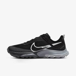 Pánské Běžecké Boty Nike Air Zoom Terra Kiger 8 Trailové Černé Tmavě Šedé Platina | NK837JTO