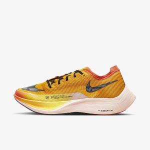 Pánské Běžecké Boty Nike ZoomX Vaporfly NEXT% 2 Ekiden Silniční Závodní Bílé Černé Černé | NK140NIG