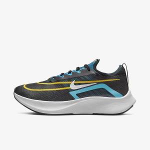 Pánské Běžecké Boty Nike Zoom Fly 4 Silniční Černé Zelene Oranžové | NK647PLA