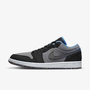 Pánské Jordan Boty Nike Air Jordan 1 Low SE Šedé Černé Blankyt | NK163MFD