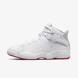 Pánské Jordan Boty Nike Jordan 6 Rings Bílé Platina | NK045OMV