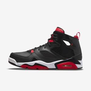 Pánské Jordan Boty Nike Jordan Flight Club 91 Černé Červené Bílé | NK258JVA