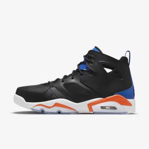 Pánské Jordan Boty Nike Jordan Flight Club 91 Černé Královská Modrá Bílé Oranžové | NK295PNZ