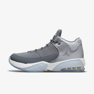 Pánské Jordan Boty Nike Jordan Max Aura 3 Šedé Bílé Šedé | NK035HBK