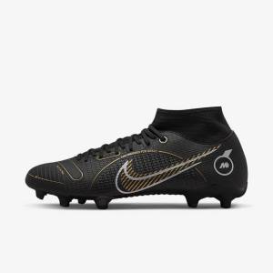 Pánské Kopačky Nike Mercurial Superfly 8 Academy MG Multi-Grounds Černé Metal Stříbrné Šedé Metal Zlaté | NK057XPE