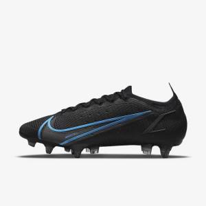 Pánské Kopačky Nike Mercurial Vapor 14 Elite SG-Pro AC Soft-Ground Černé Šedé | NK598CBJ