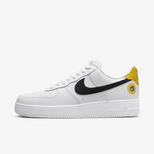 Pánské Tenisky Nike Air Force 1 07 LV8 Bílé Žluté Černé | NK548RWU