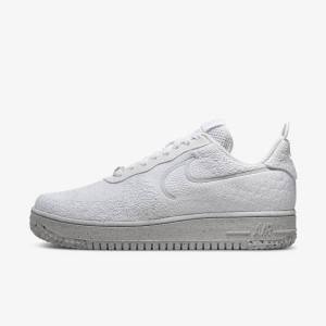 Pánské Tenisky Nike Air Force 1 Crater Flyknit Next Nature Bílé Platina Bílé | NK912UMC